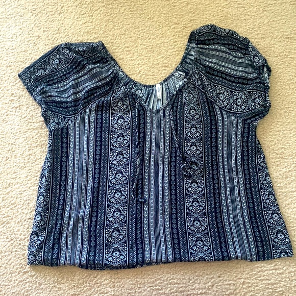 Mudd peasant style top - Picture 1 of 2